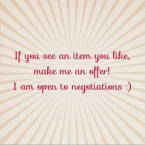Make me an offer!